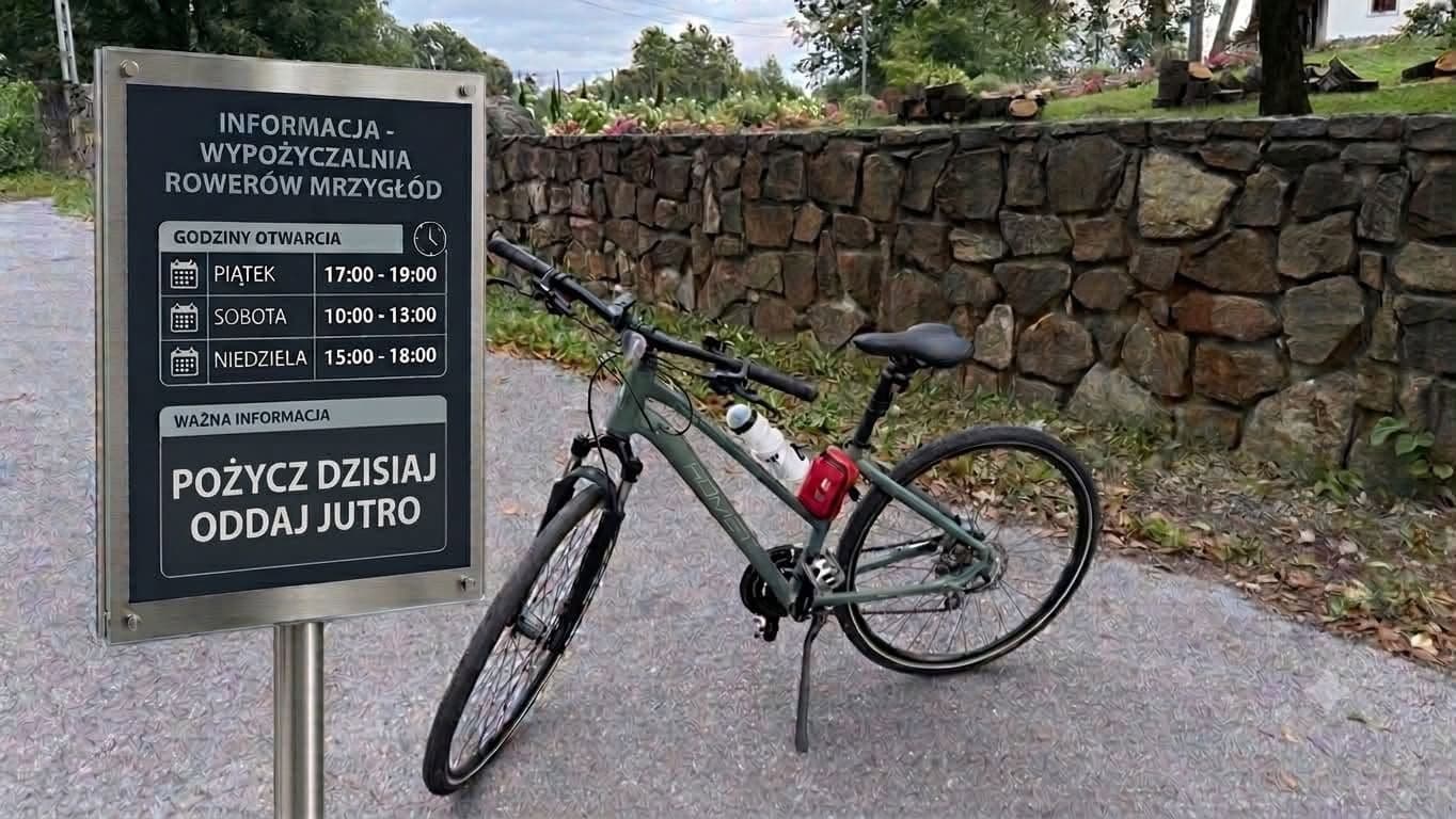 Požičajte si bicykel a objavte krásy Mrzygłodu!